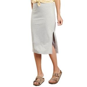 Grey Toad & Co Samba Paseo II Midi Skirt Medium